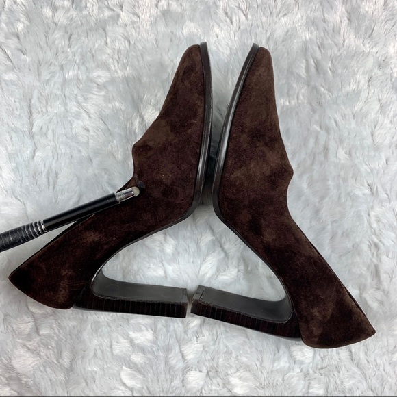 Colin Stuart Suede Heels - Picture 10 of 10